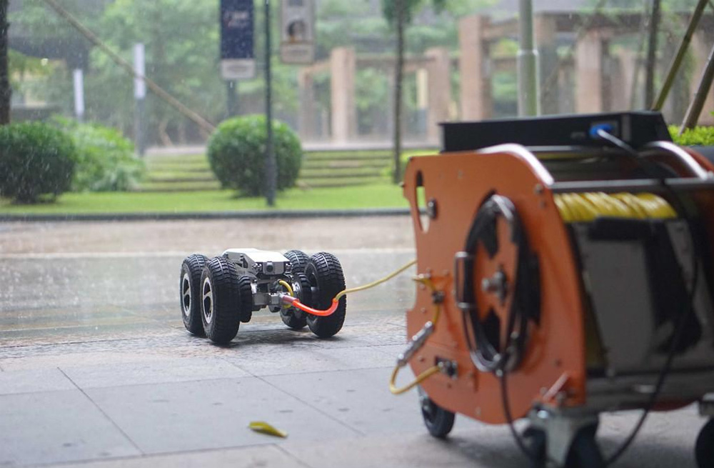 金宁新村管道检测机器人