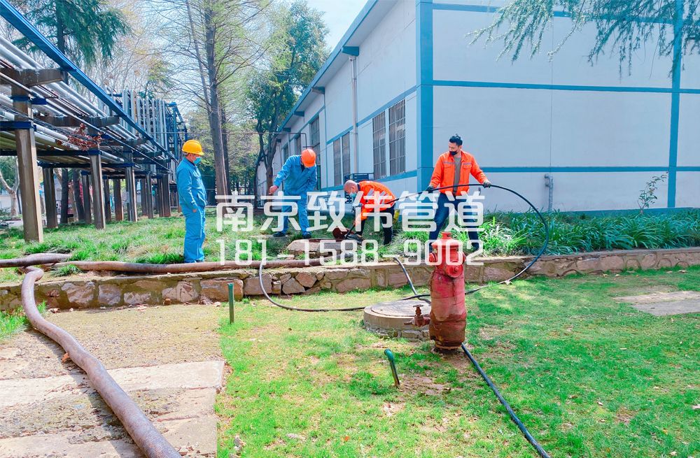 360金宁新村石化工厂管道清洗